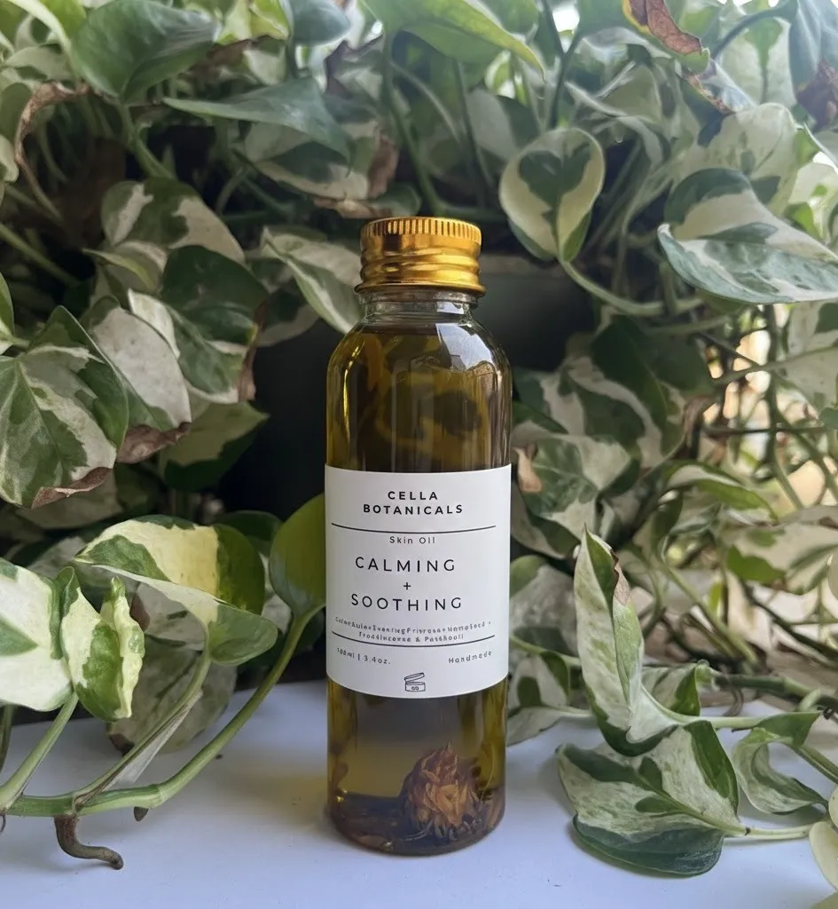Cella Botanicals Calming-Soothing Facial Oil 1.webp