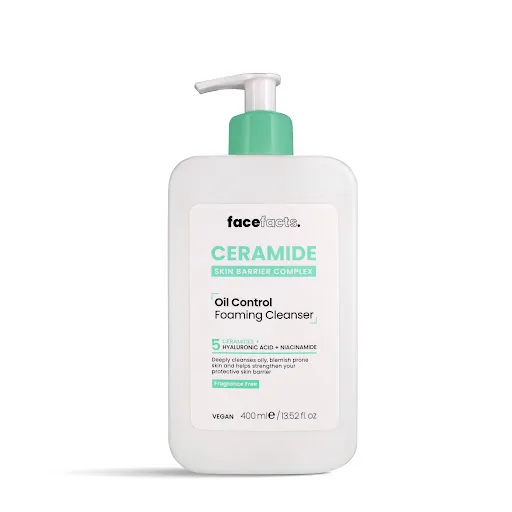 [FGINVFF00003] Face Facts Ceramide Oil Control Foaming Cleanser 400ml