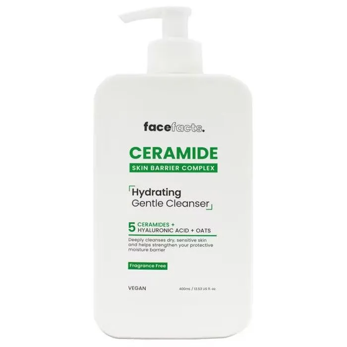 [FGINVFF00005] Face Facts Ceramide Skin Barrier Complex Hydrating Gentle Cleanser 400ml