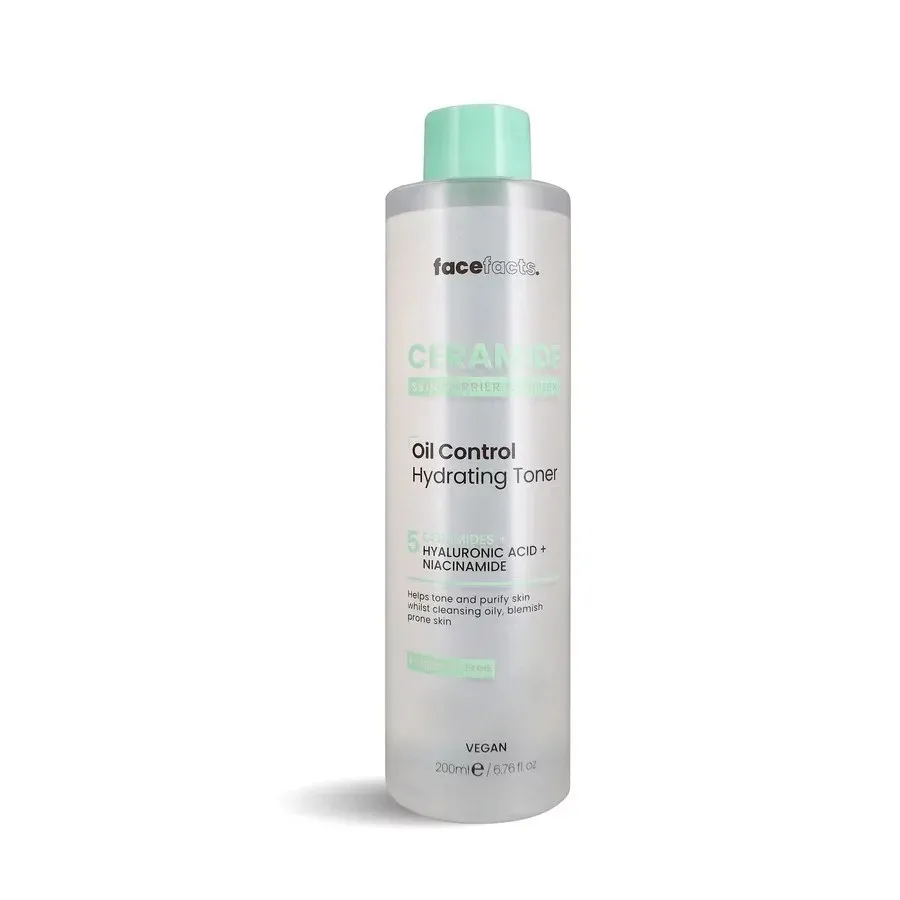 [FGINVFF00007] Face Facts Ceramide Oil Control Hydrating Toner 200ml 