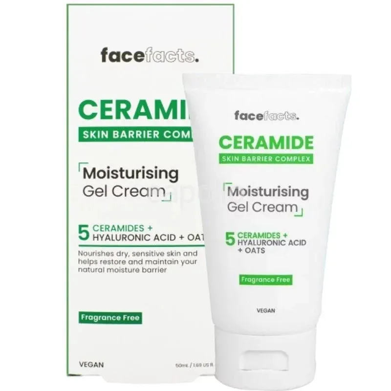 Face Facts Ceramide Skin Barrier Complex Moisturizing Gel Cream 50ml 