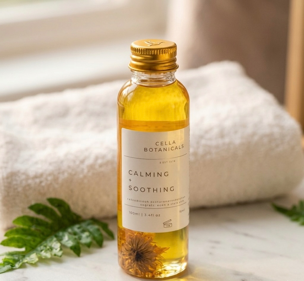 [FGINVCB00002] Cella Botanicals Calming + Soothing Skin Oil 100ml