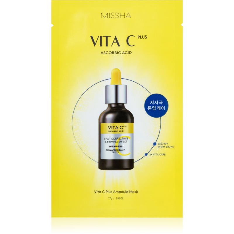 [FGINVMS00014] MISSHA Vita C Plus Ampoule Mask 27g