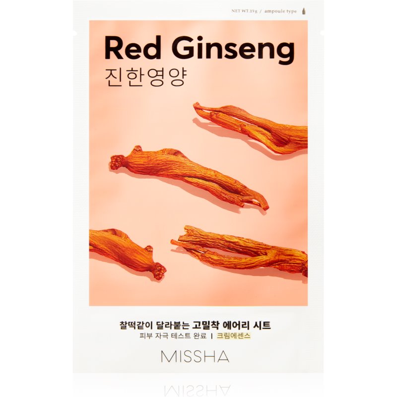 [FGINVMS00005] MISSHA Airy Fit Sheet Mask Red Ginseng 19g