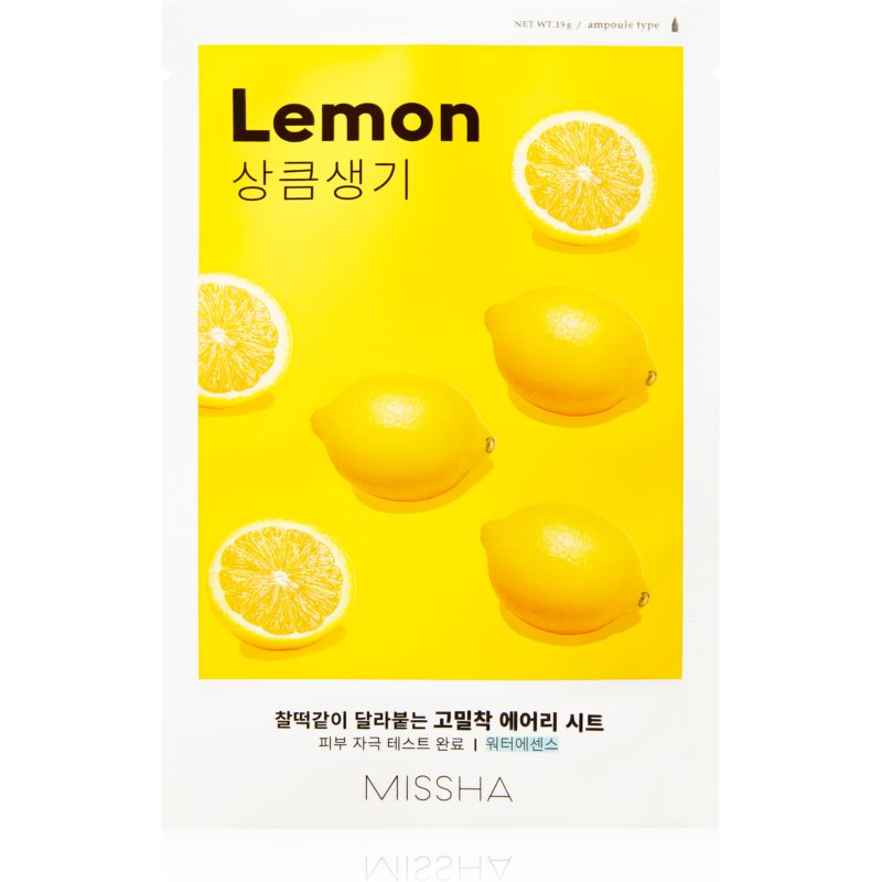 [FGINVMS00004] MISSHA Airy Fit Sheet Mask Lemon 19g