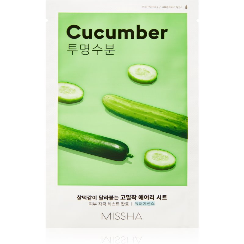[FGINVMS00002] MISSHA Airy Fit Sheet Mask Cucumber 19g