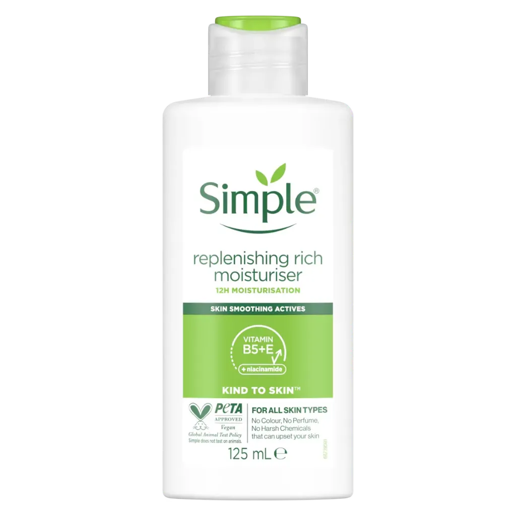 [FGINVSP00002] Simple Replenishing Rich  Moisturiser 125ml