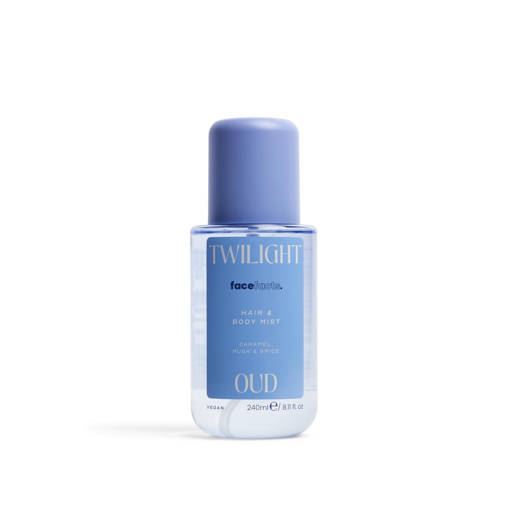 [FGINVFF00027] Face Facts Hair and Body Mist Twilight Oud 240ml