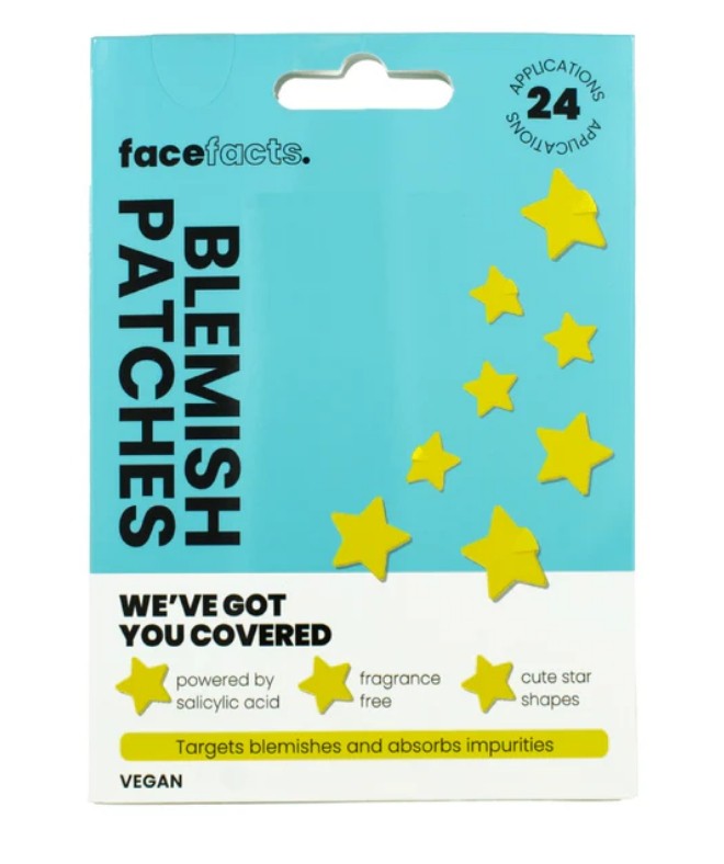 [FGINVFF00023] Face Facts Blemish Patches Stars 24 Applications
